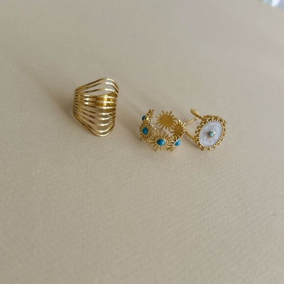 Boho ring set S812 - Picture 4 of 5